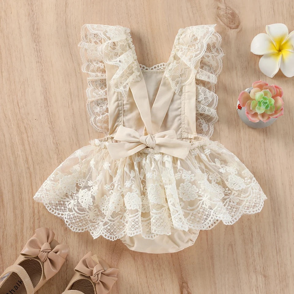 Grace Lace Romper