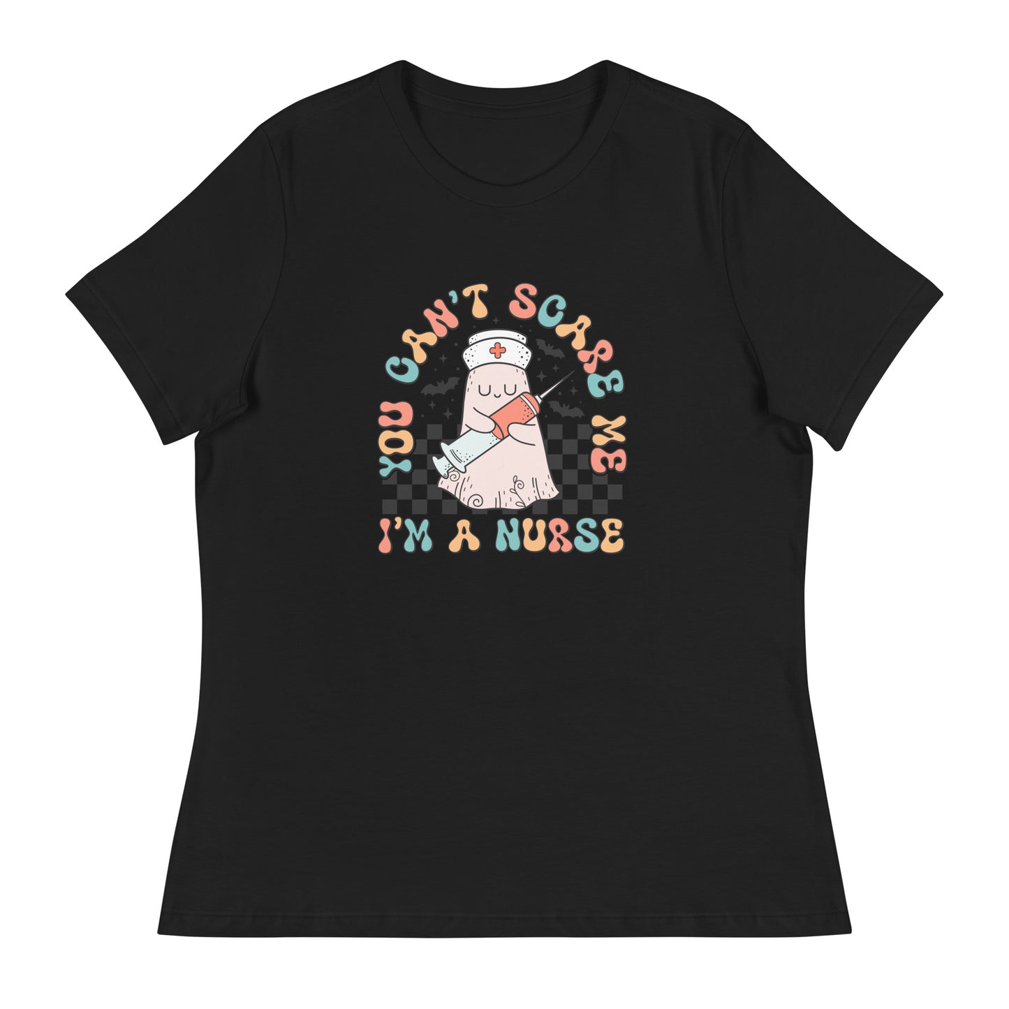 Nurse Halloween Shirt, Can’t Scare Me T-Shirt