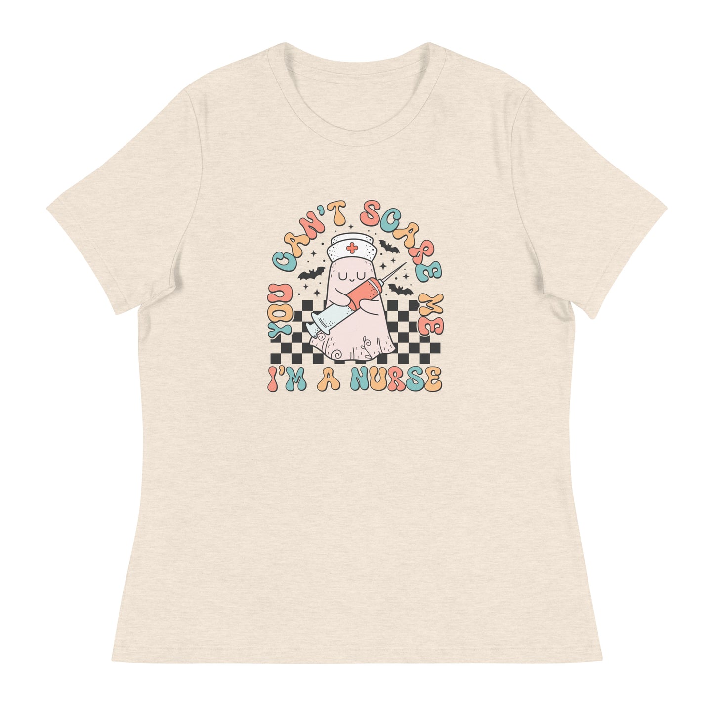 Nurse Halloween Shirt, Can’t Scare Me T-Shirt