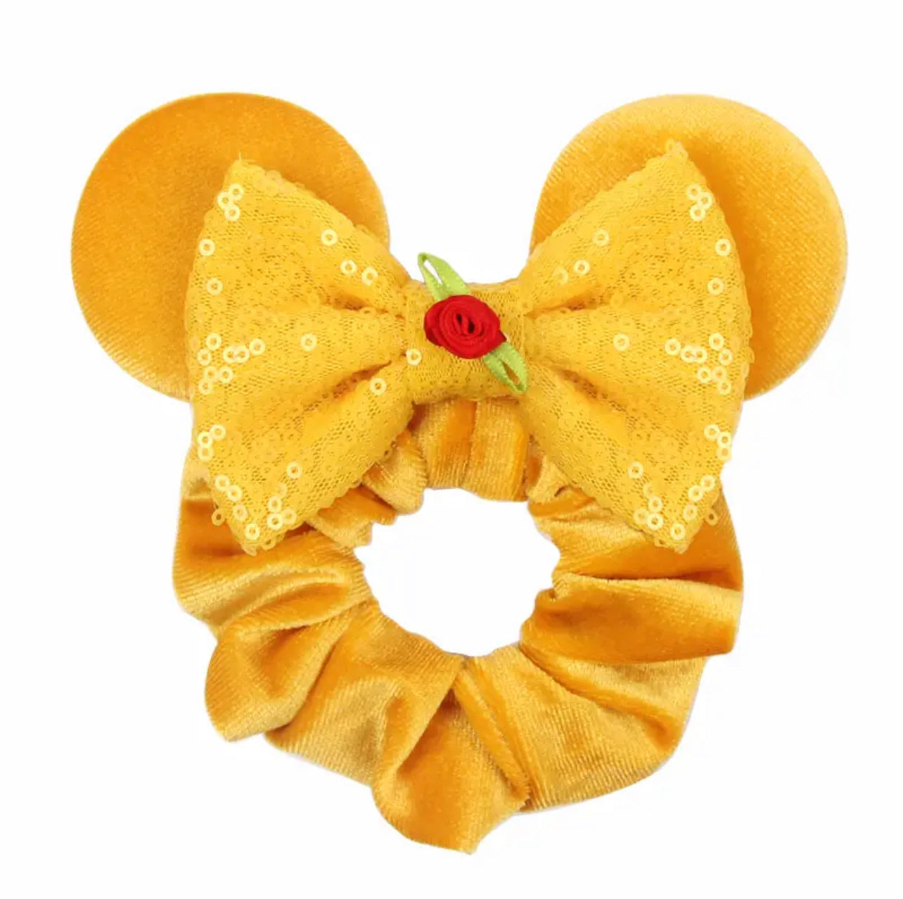 Mouse Ears Hair Scrunchies - Beauty Belle