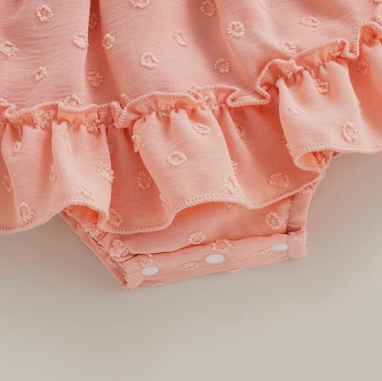 Peach Melba Baby Romper