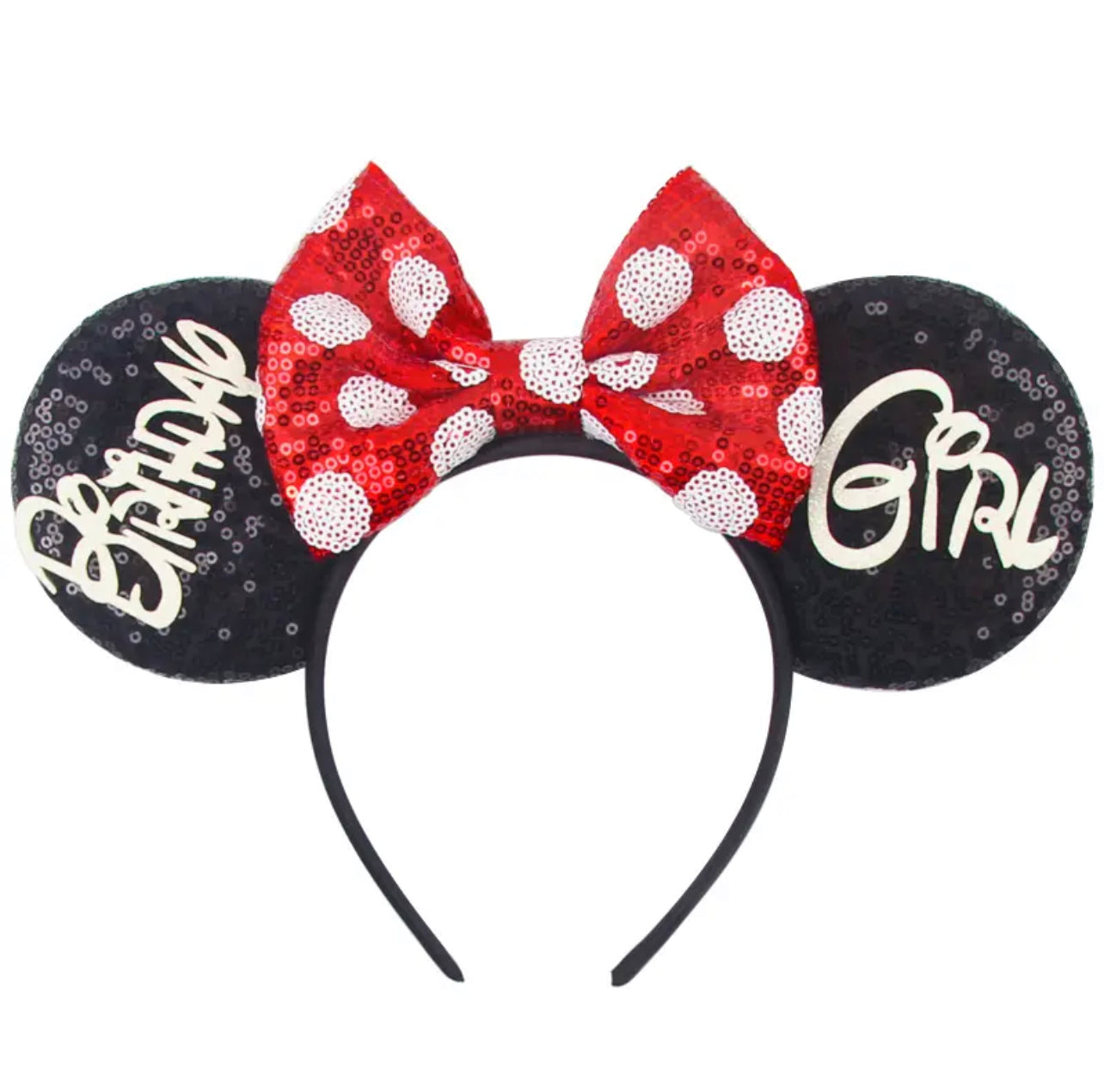 Birthday Mouse Ears Headband