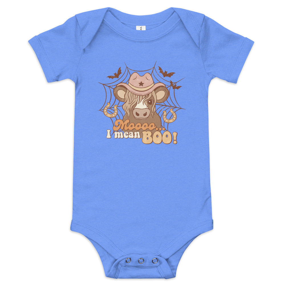 Moo Boo Baby Halloween Onesie