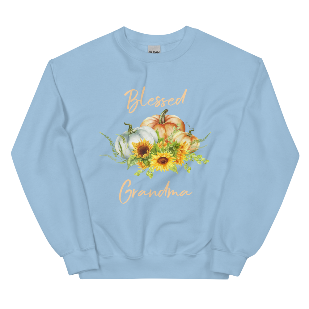 Blessed Grandma Pumpkin Sweatshirt