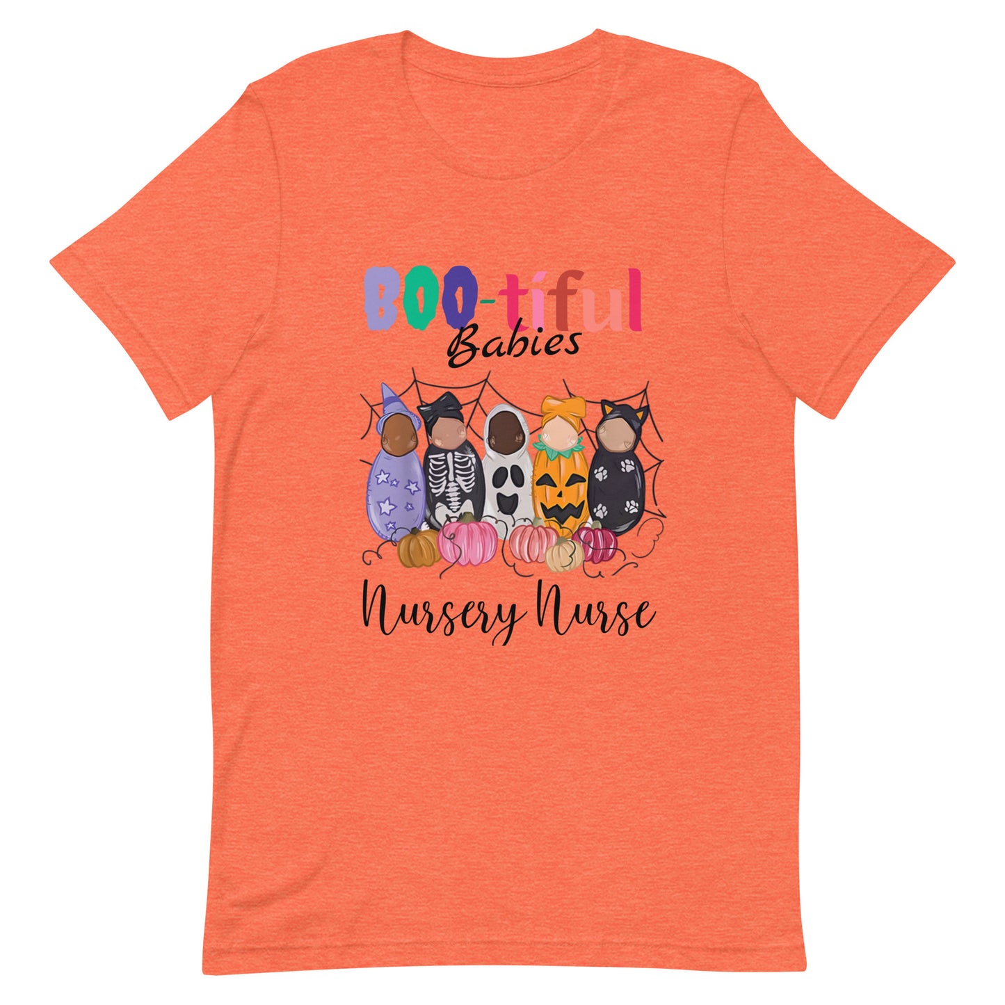 Nursery Nurse Boo-tiful Halloween T-shirt