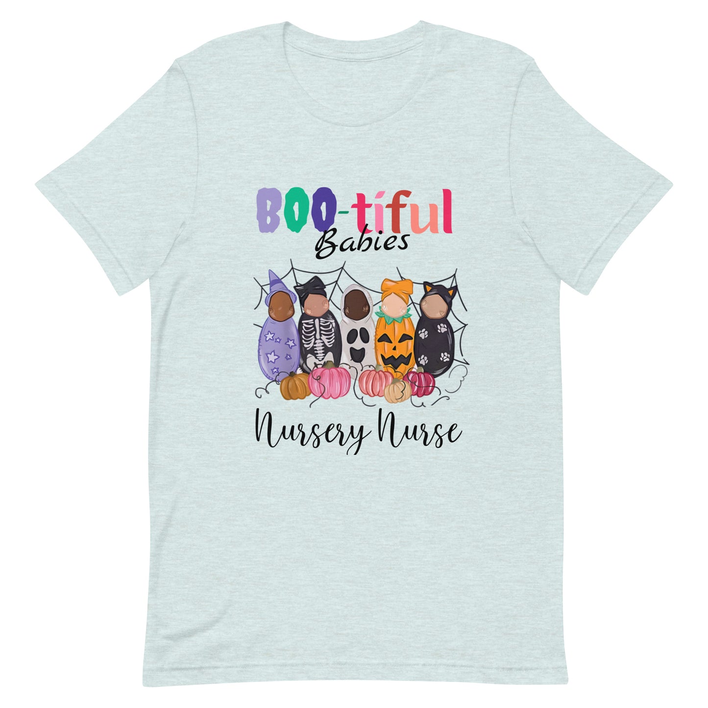 Nursery Nurse Boo-tiful Halloween T-shirt