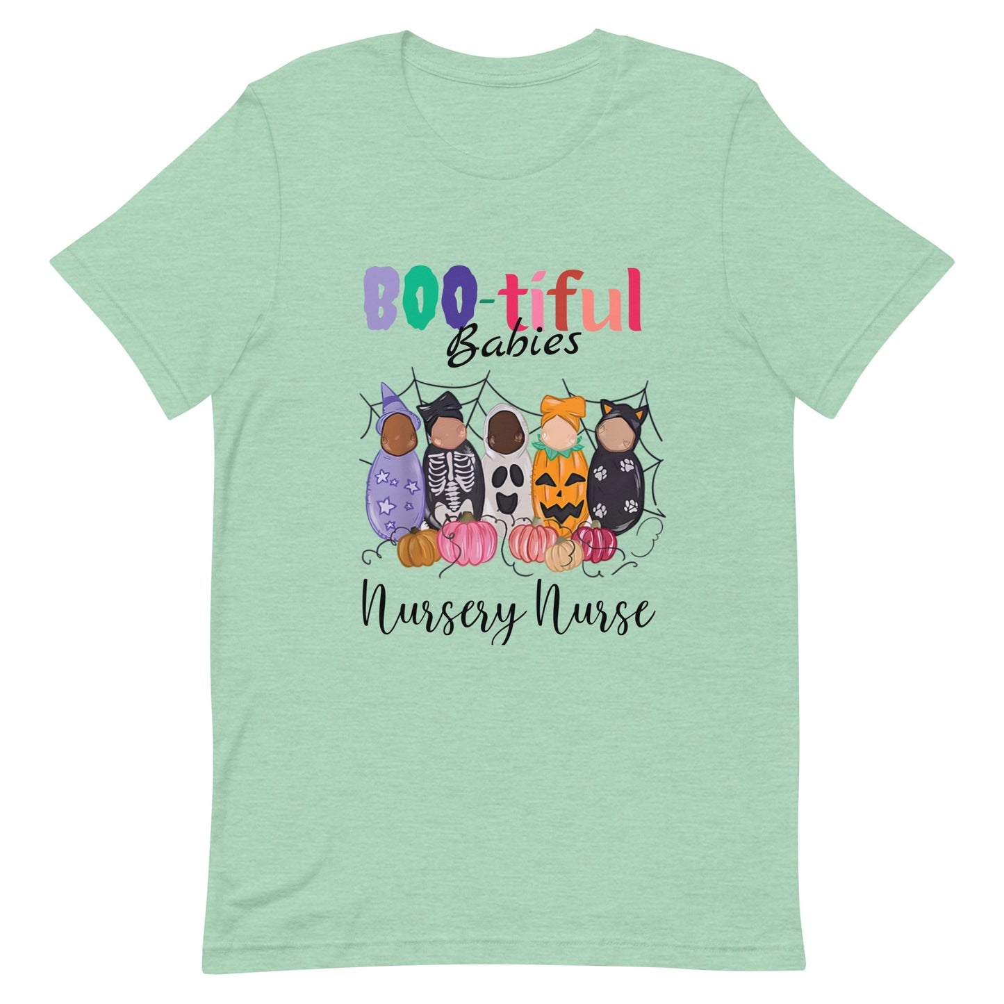 Nursery Nurse Boo-tiful Halloween T-shirt