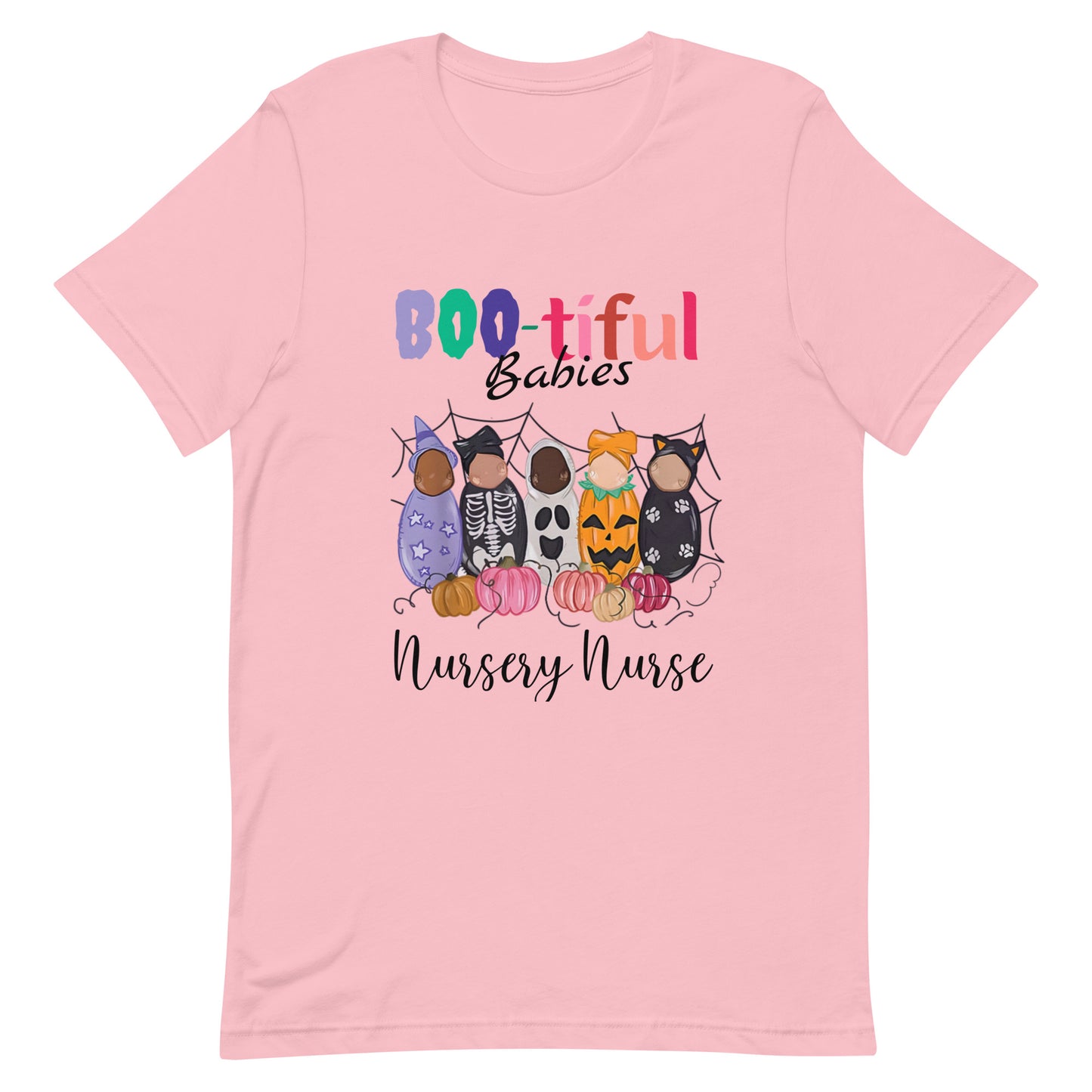 Nursery Nurse Boo-tiful Halloween T-shirt