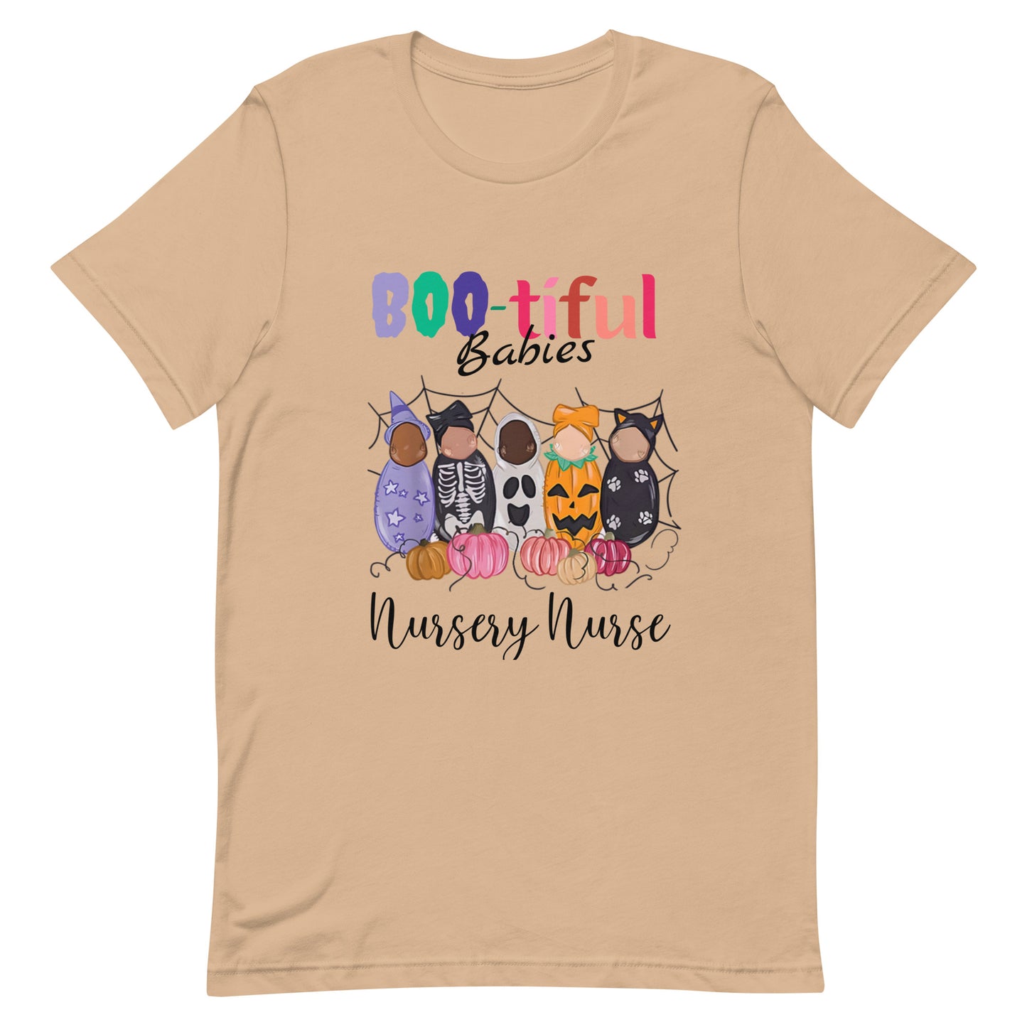 Nursery Nurse Boo-tiful Halloween T-shirt