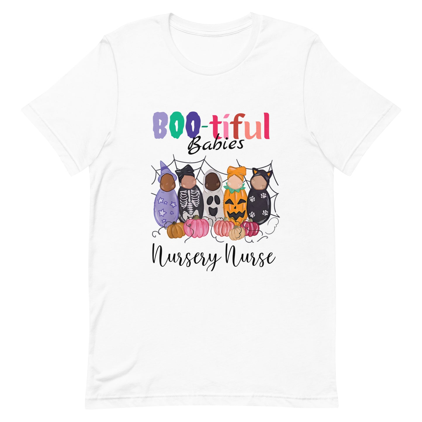 Nursery Nurse Boo-tiful Halloween T-shirt