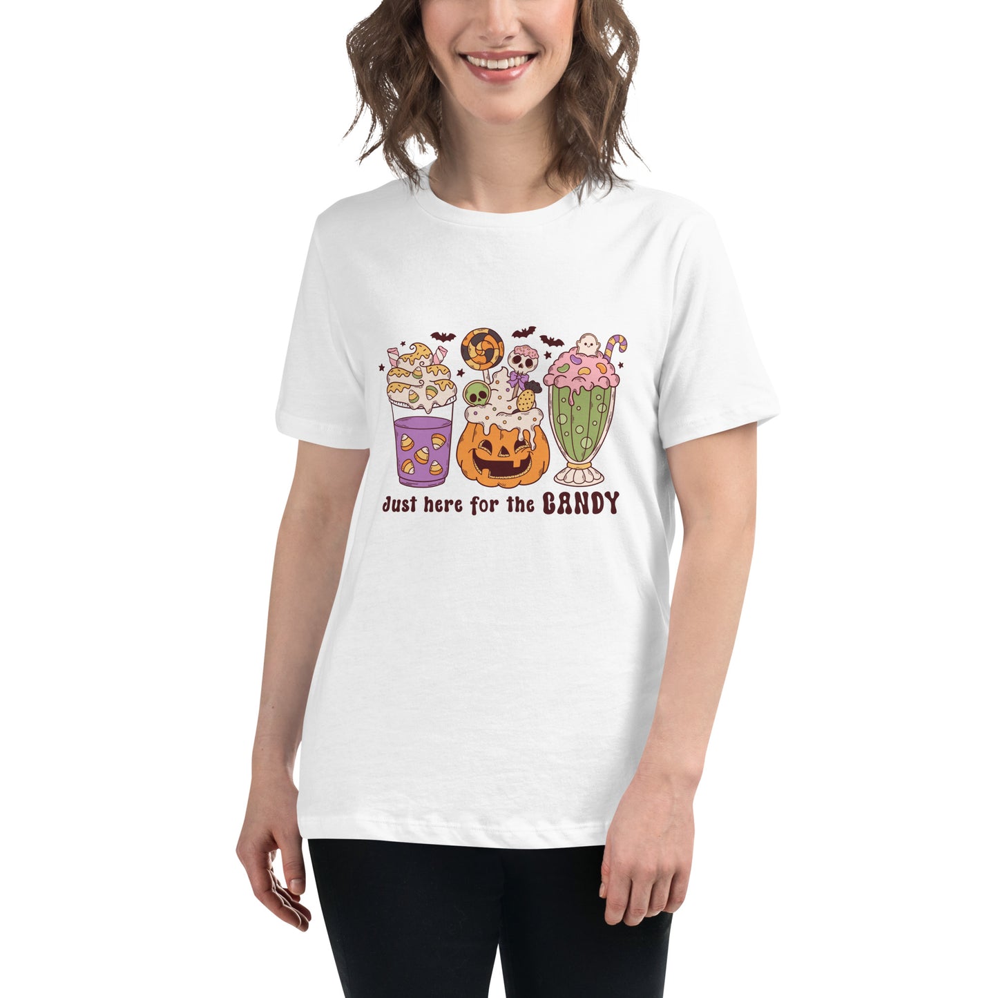 Here For The Candy Halloween T-Shirt